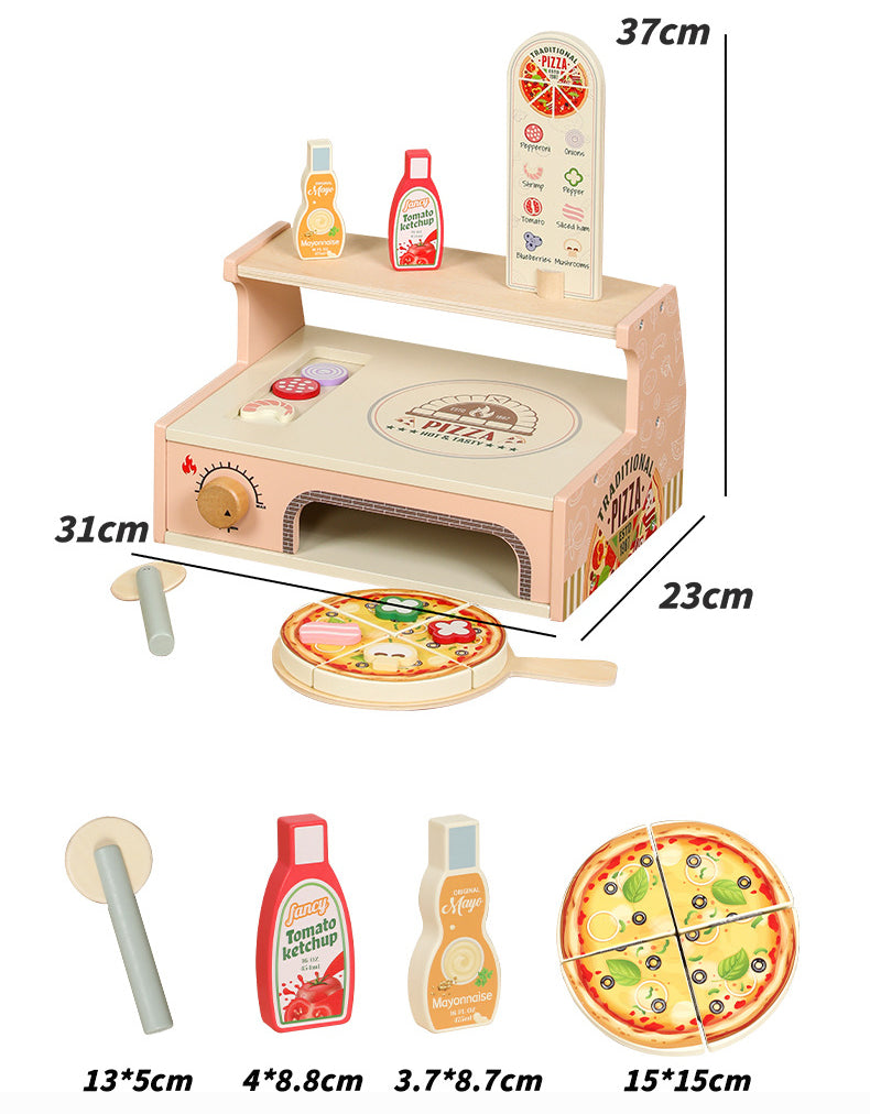 Montessori Kitchen:Simulation Pizza Shop montessori