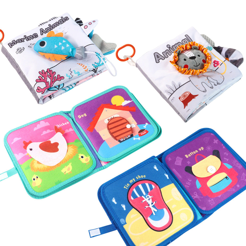 Montessori:Early Learning Discovery Busy Book montessori