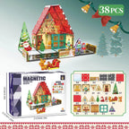 166-piece magnetic building blocks set for kids - create your own knight adventure kingdom with swords, monsters, and treasures