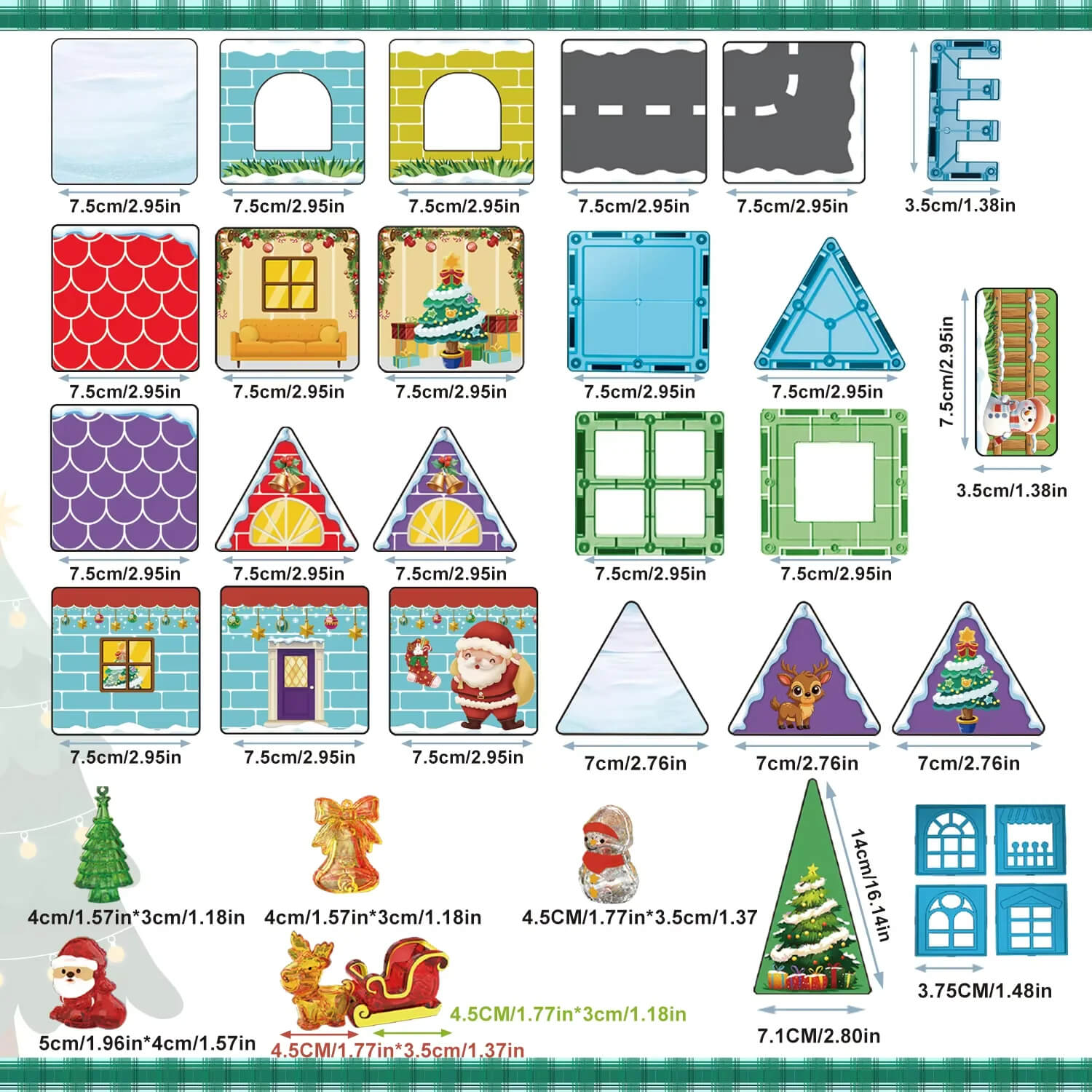 166-piece magnetic building blocks set for kids - create your own knight adventure kingdom with swords, monsters, and treasures