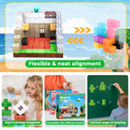 Montessori Magnetic Blocks: Jungle Builders