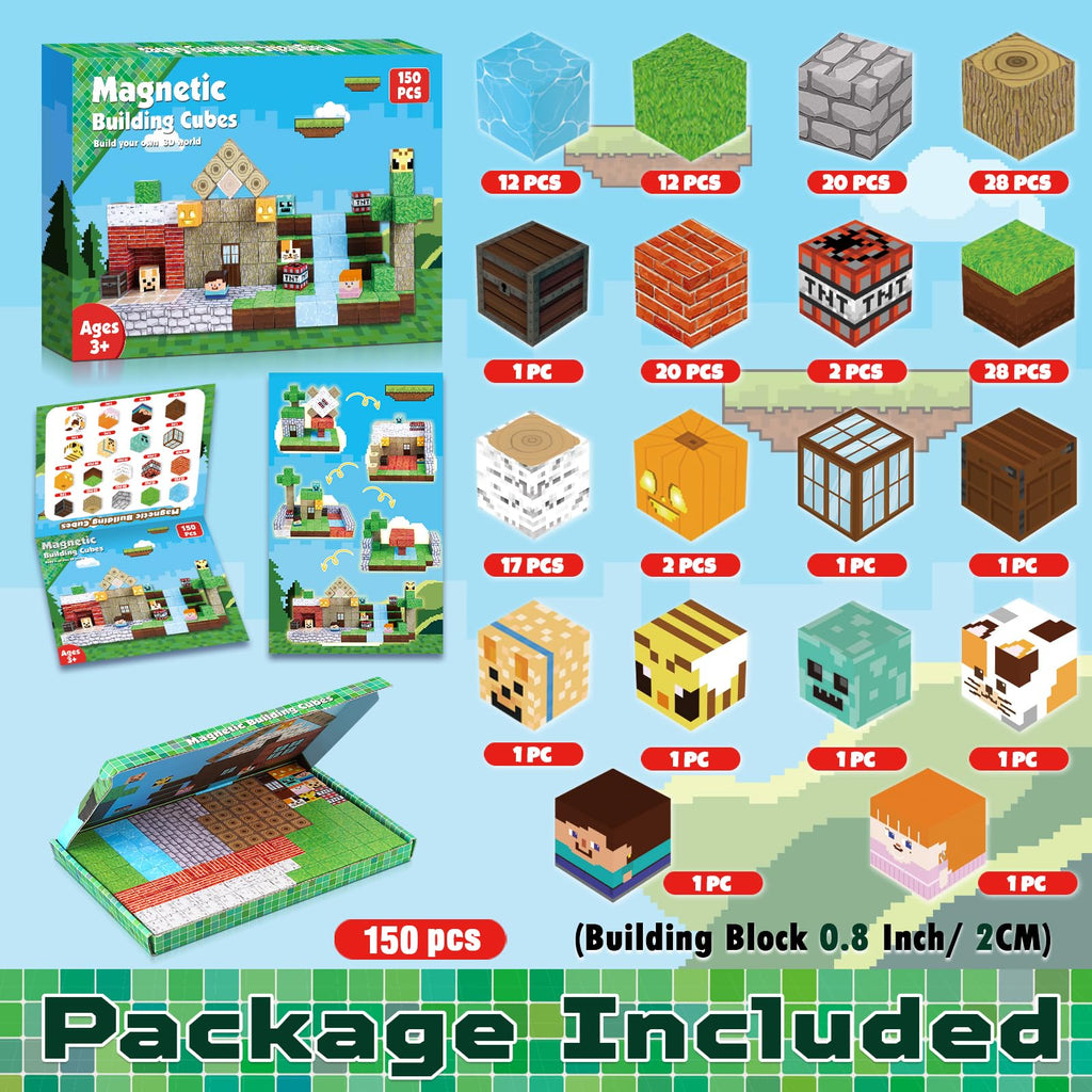 Montessori Magnetic Blocks: Jungle Builders