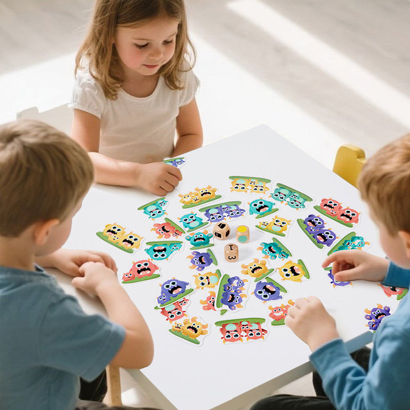 Fast-paced monster card game – perfect for social interaction and reflex training