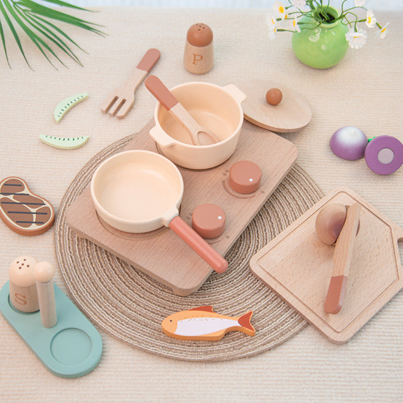 Fun and educational pretend play kitchen toy for toddlers