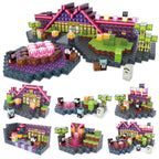 Montessori Magnetic Blocks:Hotel Elves
