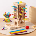 Montessori gifts for siblings:Wooden Board Game