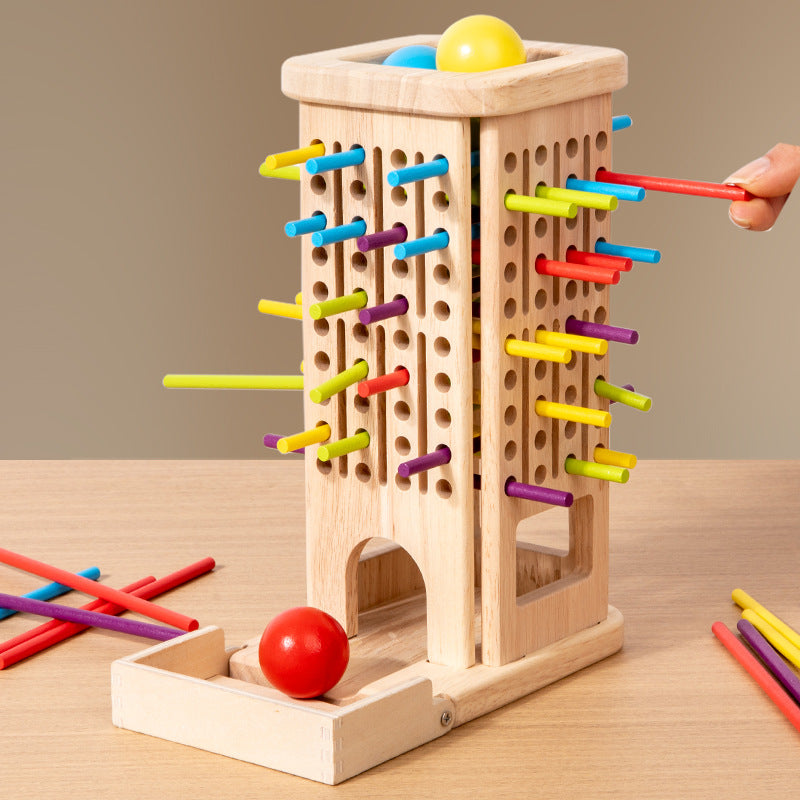 Montessori gifts for siblings:Wooden Board Game