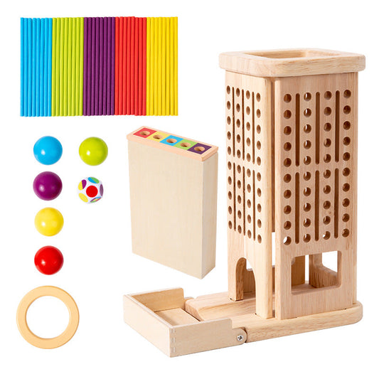 Montessori gifts for siblings:Wooden Board Game montessori