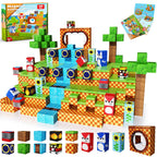Montessori Magnetic Blocks:Adventure on Mushroom Island