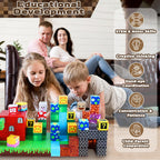 Montessori Magnetic Blocks:Adventure on Mushroom Island