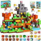 Montessori Magnetic Blocks:Adventure on Mushroom Island