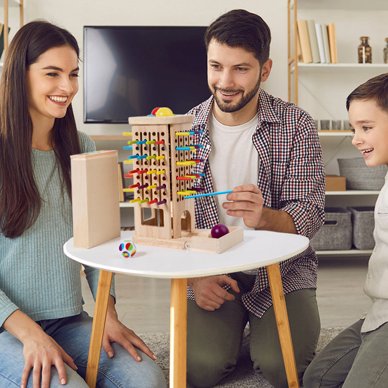Interactive parent-child toy for strengthening family bonds and shared playtime