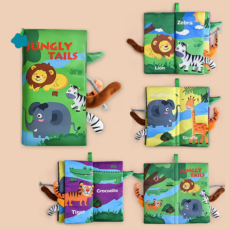 Montessori Sensory Book : Animal Tails