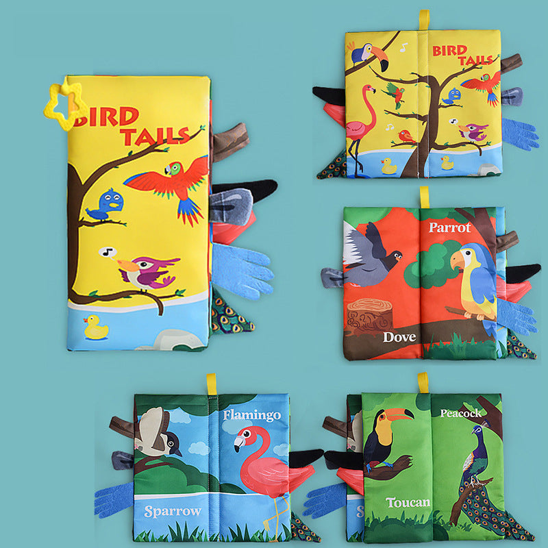 Montessori Sensory Book : Animal Tails