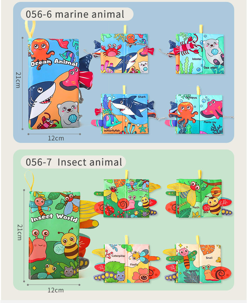 Montessori Sensory Book : Animal Tails