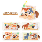 Montessori Sensory Book: The Secret of the Tail