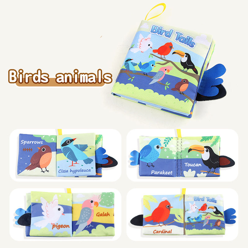 Montessori Sensory Book: The Secret of the Tail