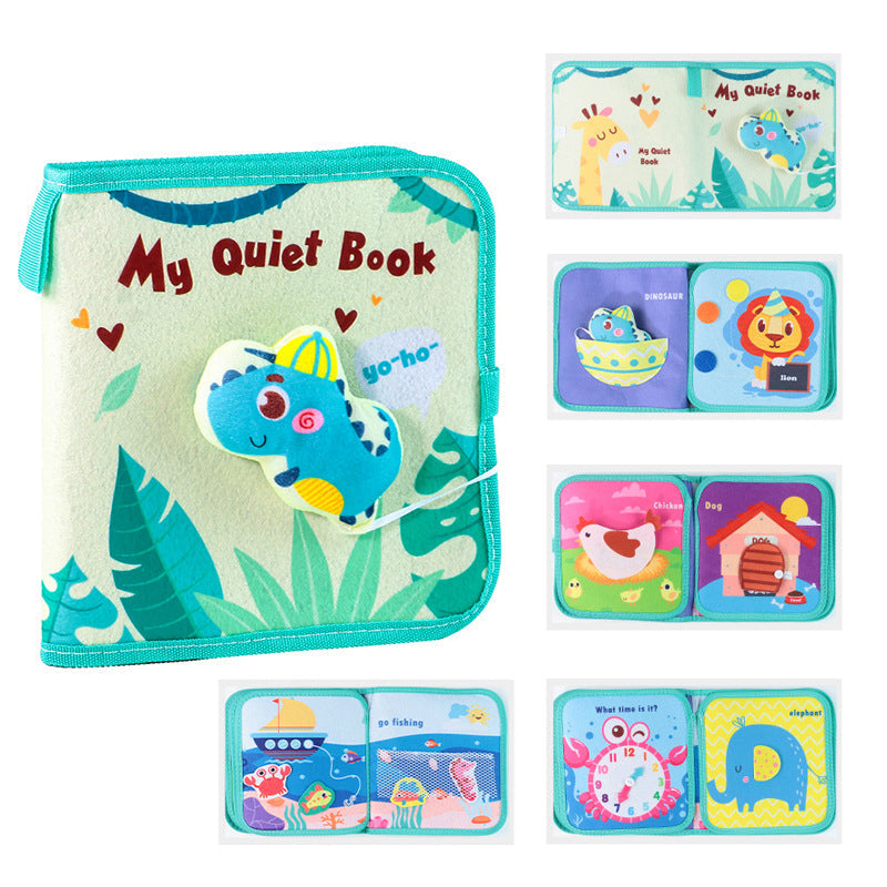 Montessori:Early Learning Discovery Busy Book montessori